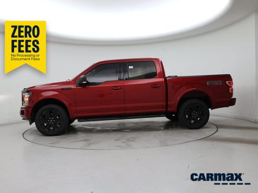 Red 2020 Ford F-150 XLT