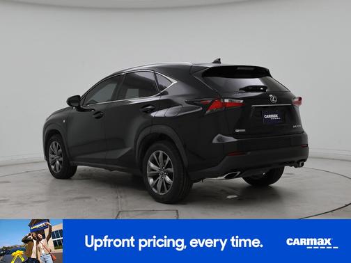 Black 2016 Lexus NX 200t F-Sport