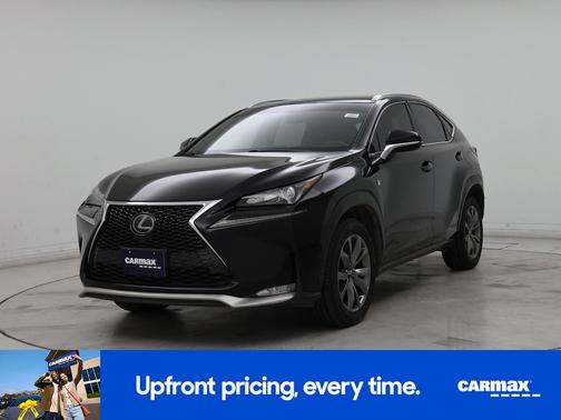 Black 2016 Lexus NX 200t F-Sport