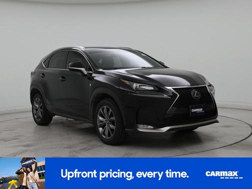 Black 2016 Lexus NX 200t F-Sport