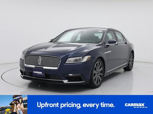 Blue 2017 Lincoln Continental Reserve