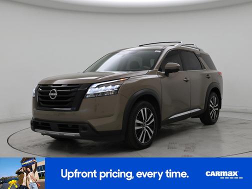 Tan 2023 Nissan Pathfinder Platinum