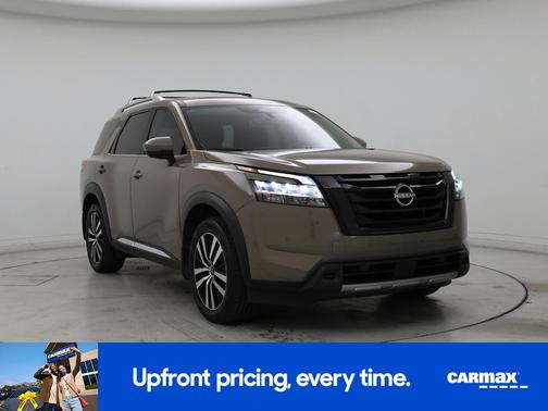 Tan 2023 Nissan Pathfinder Platinum