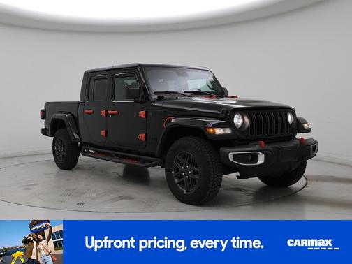 Black 2024 Jeep Gladiator Sport S