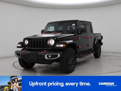 Black 2024 Jeep Gladiator Sport S
