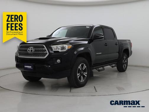 Black 2017 Toyota Tacoma TRD Sport