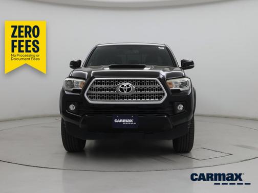 Black 2017 Toyota Tacoma TRD Sport