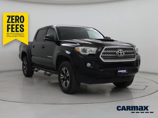 Black 2017 Toyota Tacoma TRD Sport
