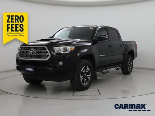 Black 2017 Toyota Tacoma TRD Sport