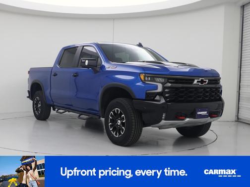 Blue 2022 Chevrolet Silverado 1500 ZR2