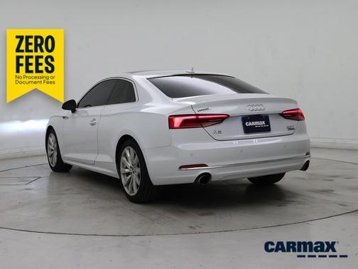 White 2018 Audi A5 Prestige