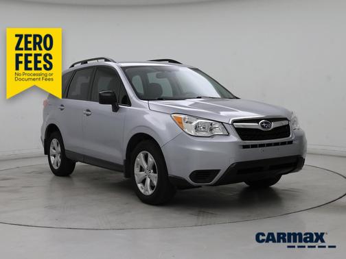 Silver 2015 Subaru Forester 2.5I