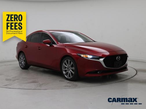 Red 2019 Mazda Mazda3 Select