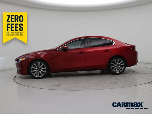 Red 2019 Mazda Mazda3 Select