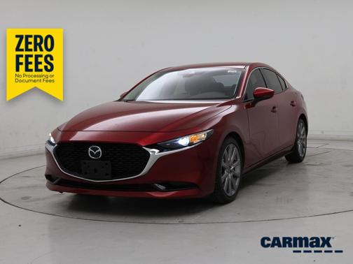 Red 2019 Mazda Mazda3 Select