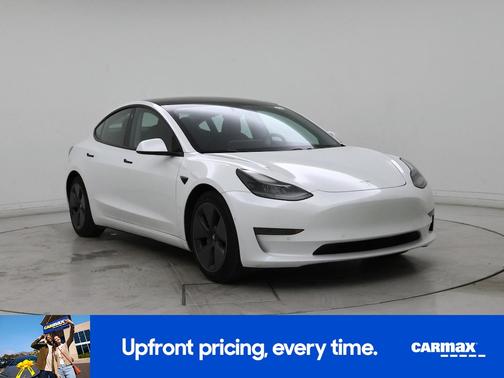 White 2021 Tesla Model 3 Standard Range Plus