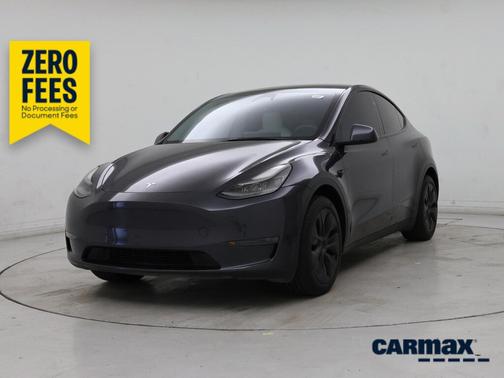 Gray 2025 Tesla Model Y Long Range
