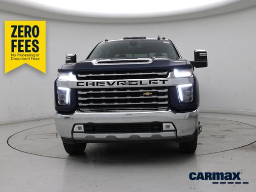Blue 2022 Chevrolet Silverado 3500 LTZ