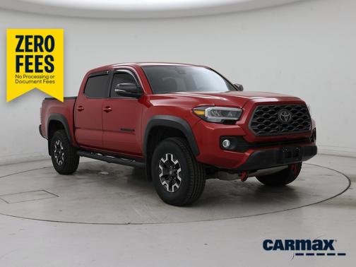 Red 2021 Toyota Tacoma TRD Off Road