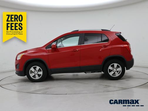 Red 2015 Chevrolet Trax LT