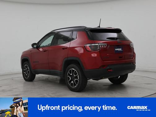 Burgundy 2025 Jeep Compass Trailhawk