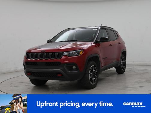 Burgundy 2025 Jeep Compass Trailhawk