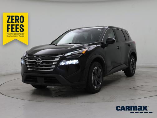 Black 2025 Nissan Rogue SV