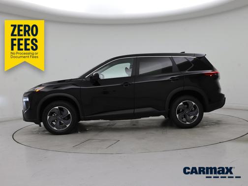 Black 2025 Nissan Rogue SV