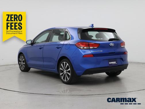 Blue 2018 Hyundai ELANTRA GT