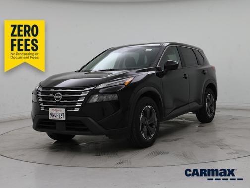Black 2025 Nissan Rogue SV