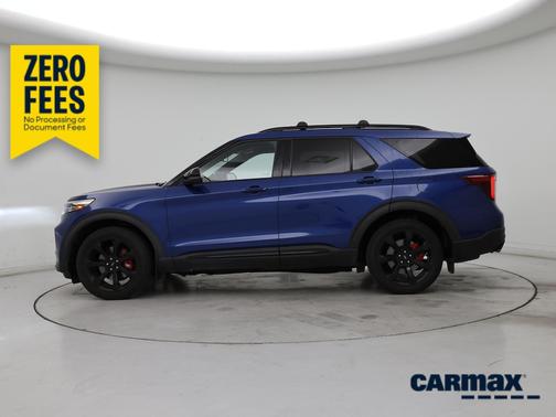 Blue 2020 Ford Explorer ST