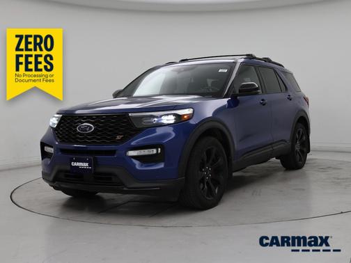 Blue 2020 Ford Explorer ST