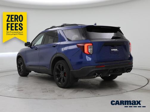 Blue 2020 Ford Explorer ST