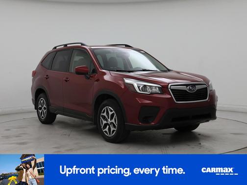 Red 2020 Subaru Forester Premium