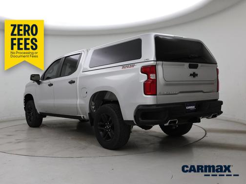 Silver 2022 Chevrolet Silverado 1500 Limited Custom Trail Boss