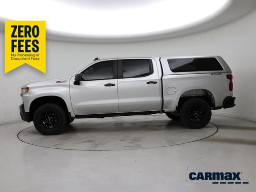 Silver 2022 Chevrolet Silverado 1500 Limited Custom Trail Boss