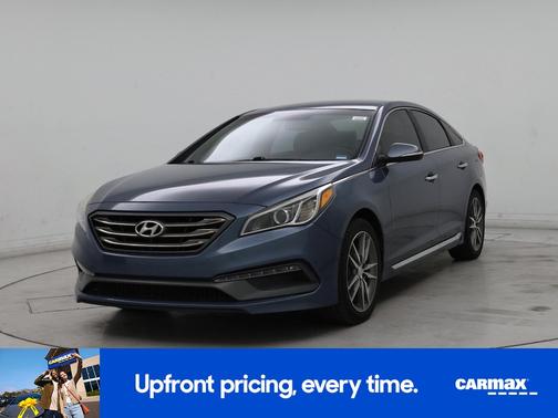 Blue 2015 Hyundai SONATA Limited
