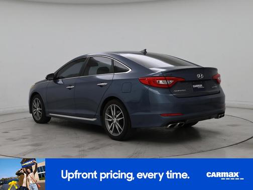 Blue 2015 Hyundai SONATA Limited