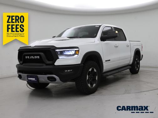 White 2022 RAM 1500 Rebel