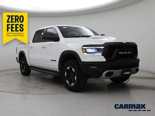 White 2022 RAM 1500 Rebel