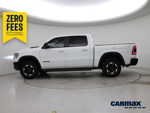 White 2022 RAM 1500 Rebel