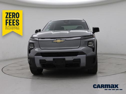 Gray 2025 Chevrolet Silverado EV Extended Range LT