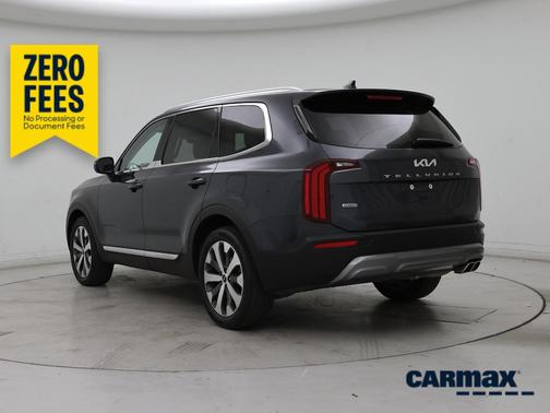 Gray 2022 Kia Telluride EX