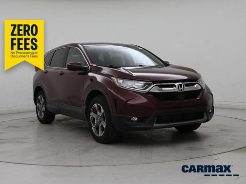 Burgundy 2017 Honda CR-V EX