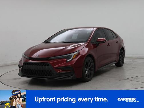 Red 2023 Toyota Corolla SE
