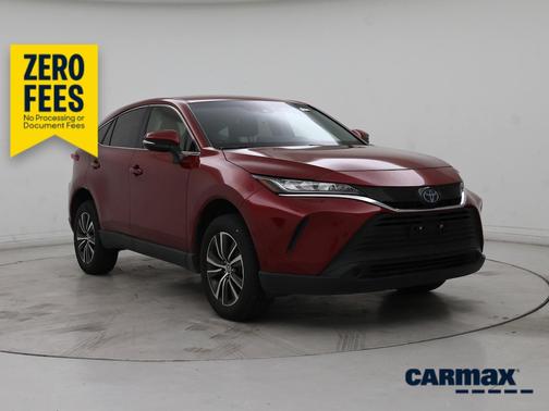 Red 2022 Toyota Venza XLE