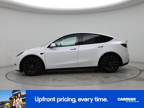 White 2022 Tesla Model Y Performance