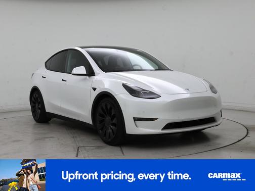 White 2022 Tesla Model Y Performance
