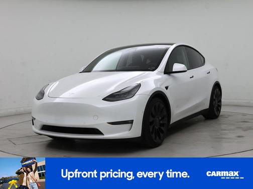 White 2022 Tesla Model Y Performance