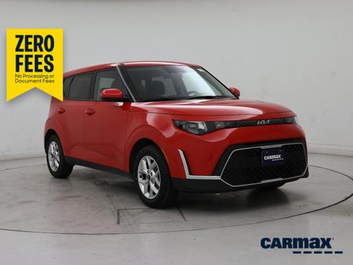 Red 2025 Kia Soul LX